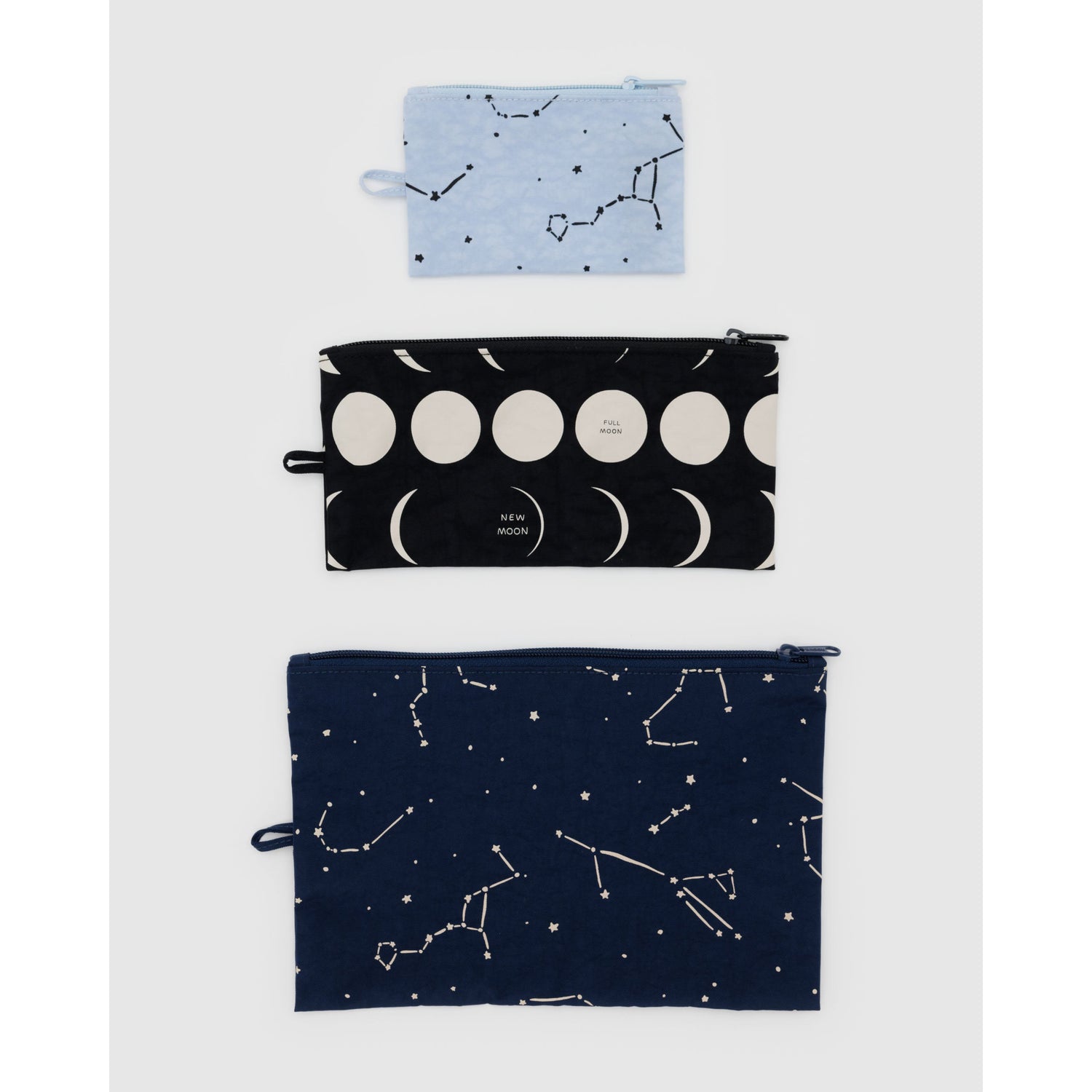 Baggu - Flat Pouch set of 3 - Night Sky | Scout & Co