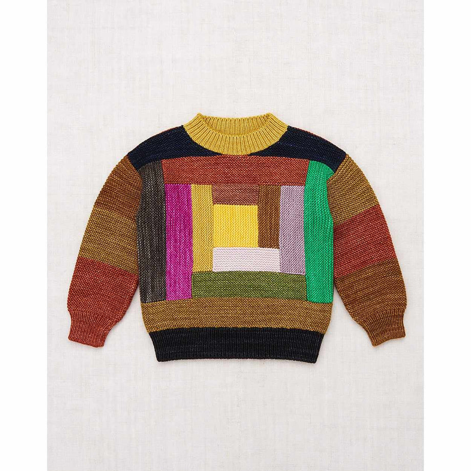 Misha & Puff - Folk Art Sweater - Henna - UK Stockist | Scout & Co