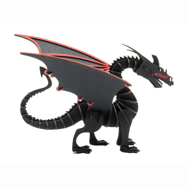 Fridolin - 3D cardboard animal puzzle - Dragon | Scout & Co