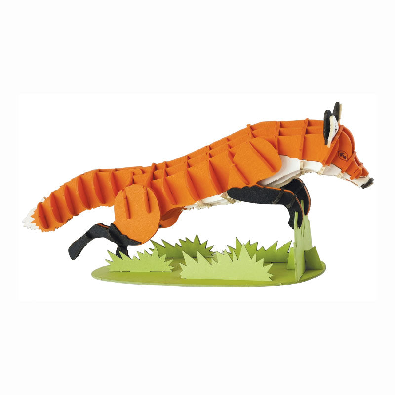 Fridolin - 3D cardboard animal puzzle - Fox | Scout & Co