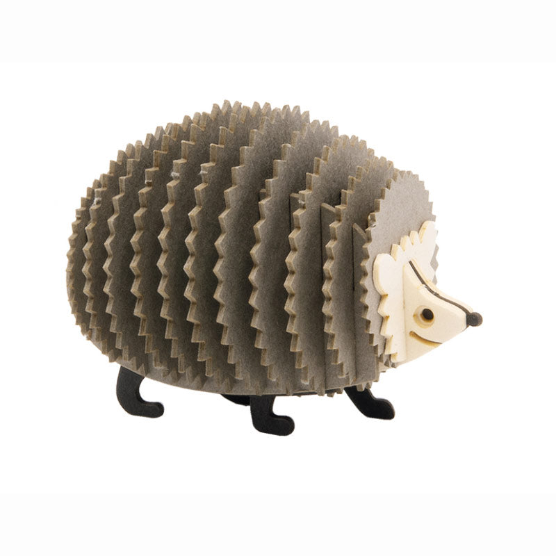 Fridolin - 3D cardboard animal puzzle - Hedgehog | Scout & Co