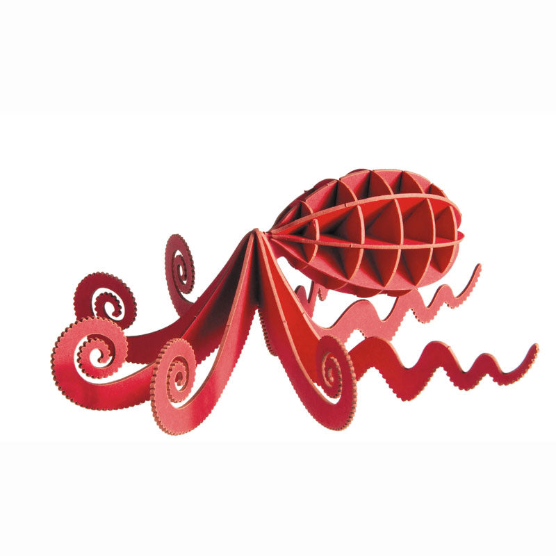 Fridolin - 3D cardboard animal puzzle - Octopus | Scout & Co