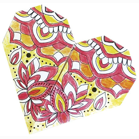 Fridolin - Mandala colouring origami set - Hearts | Scout & Co