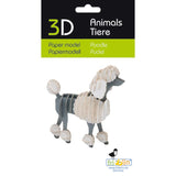 Fridolin - 3D cardboard animal puzzle - Poodle | Scout & Co