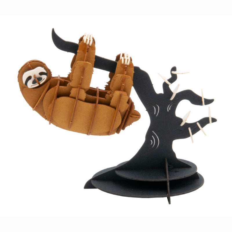 Fridolin - 3D cardboard animal puzzle - Sloth | Scout & Co