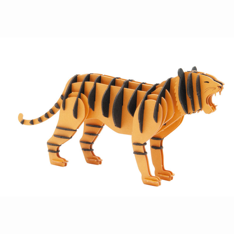 Fridolin - 3D cardboard animal puzzle - Tiger | Scout & Co
