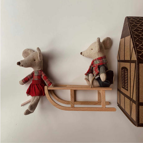 Maileg - Mouse sled | Scout & Co