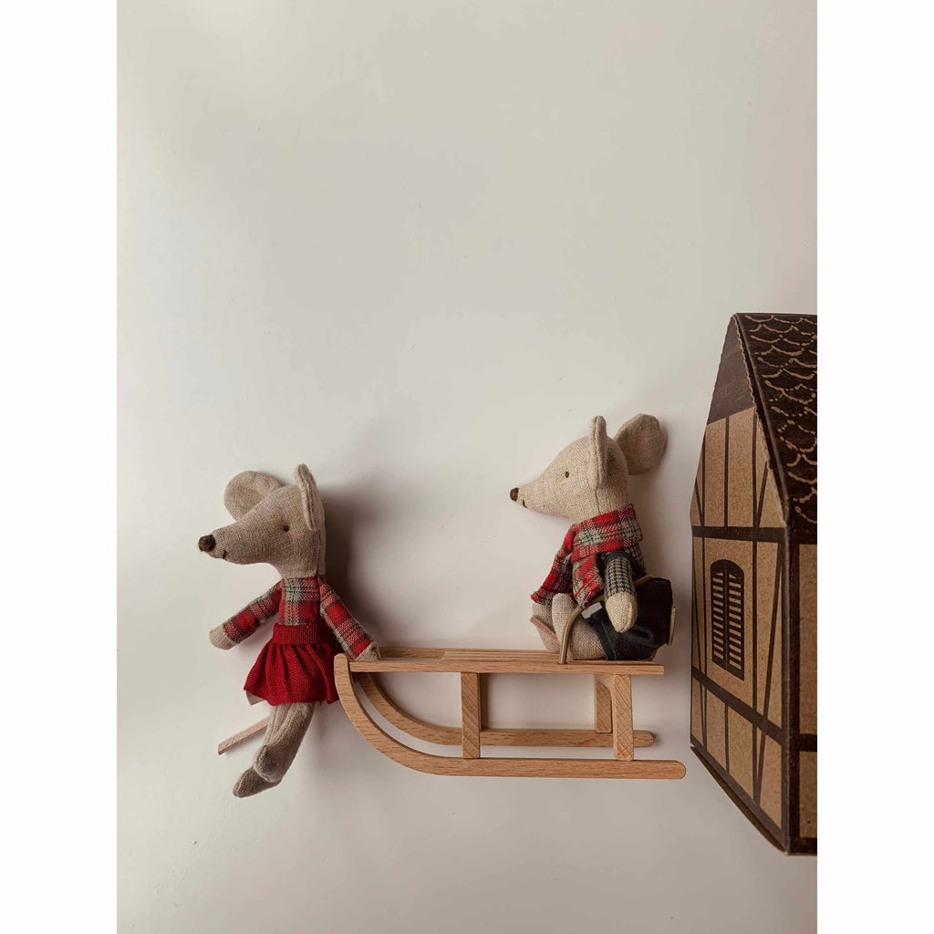 Maileg - Mouse sled | Scout & Co