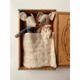 Maileg - Grandma & Grandpa mice in matchbox - pyjamas | Scout & Co