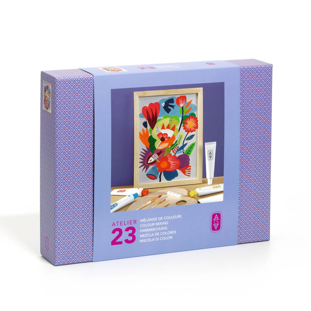 Djeco Atelier Grands Augustins - Atelier 23 Colour Mixing craft kit | Scout & Co