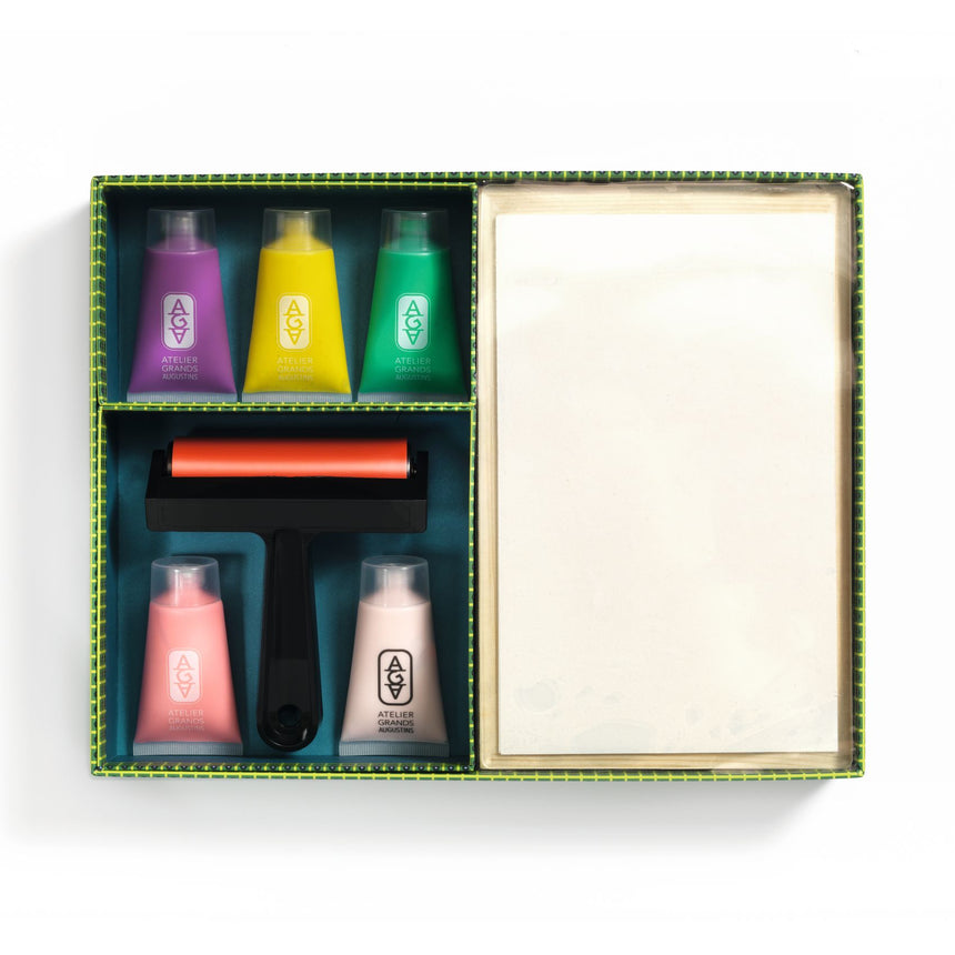 Djeco Atelier Grands Augustins - Atelier 46 Gel printing craft kit | Scout & Co