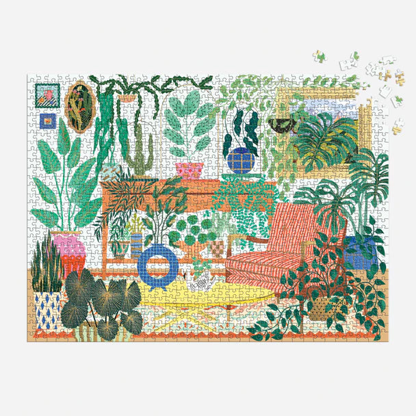 Galison - Houseplant Haven foil jigsaw puzzle - 1000 pieces | Scout & Co