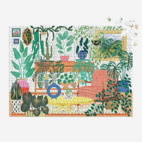 Galison - Houseplant Haven foil jigsaw puzzle - 1000 pieces | Scout & Co