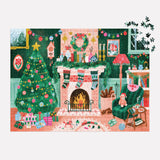 Galison - Cosy By The Fireplace jigsaw puzzle - 1000 pieces