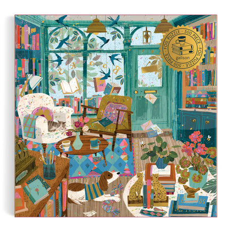 Galison - Bookshop Afternoon jigsaw puzzle - 500 pieces