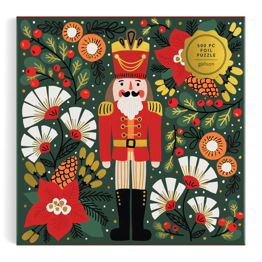 Galison - Merry Nutcracker jigsaw puzzle - 500 pieces