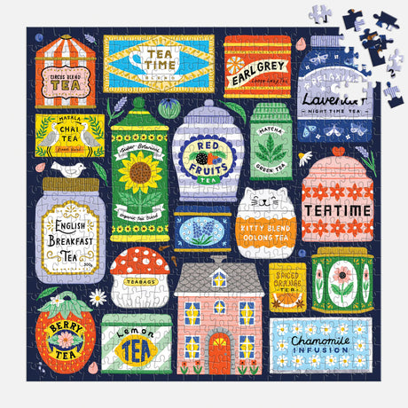 Galison - Spot Of Tea jigsaw puzzle - 500 pieces