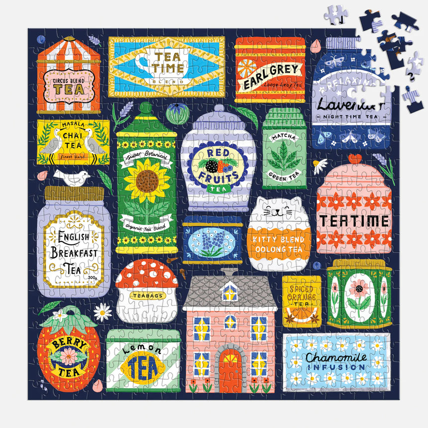 Galison - Spot Of Tea jigsaw puzzle - 500 pieces