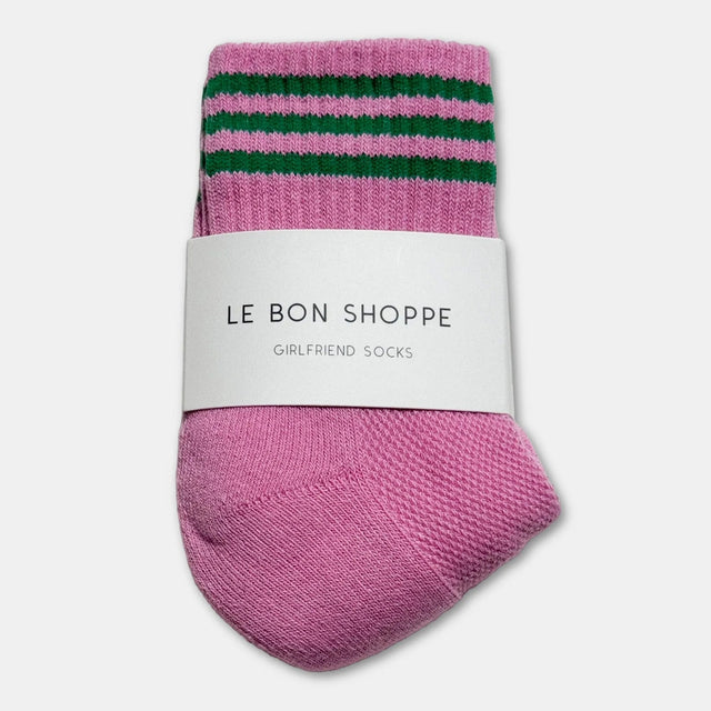 Le Bon Shoppe - Girlfriend Socks - Rose Pink | Scout & Co