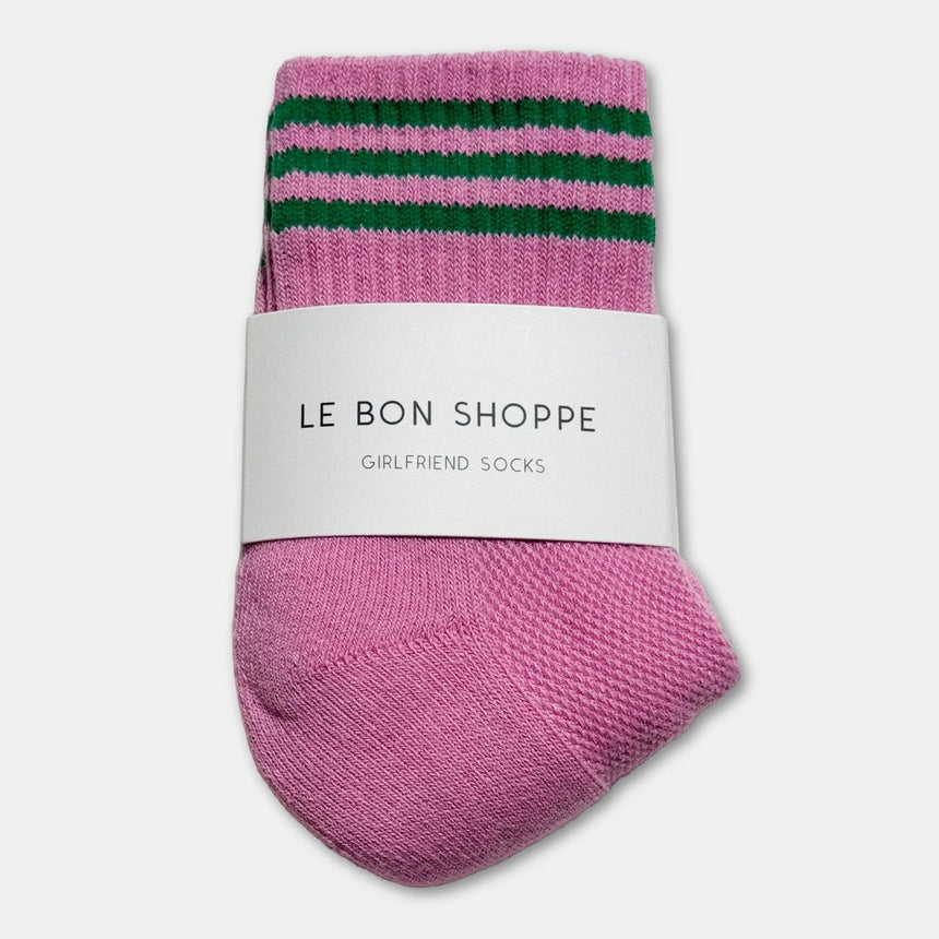 Le Bon Shoppe - Girlfriend Socks - Rose Pink | Scout & Co
