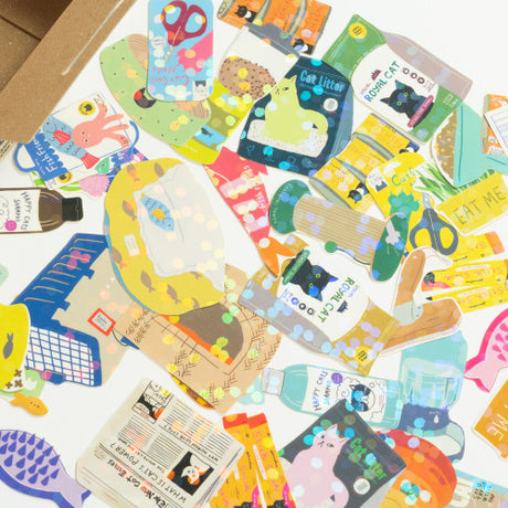 Haco - Cat Supplies stickers box | Scout & Co