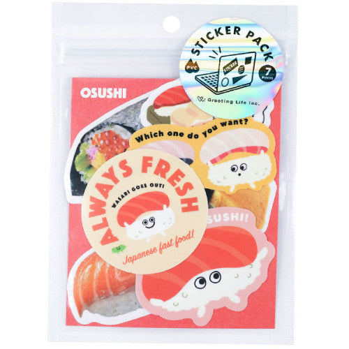 Greeting Life - Sticker pack - Sushi | Scout & Co