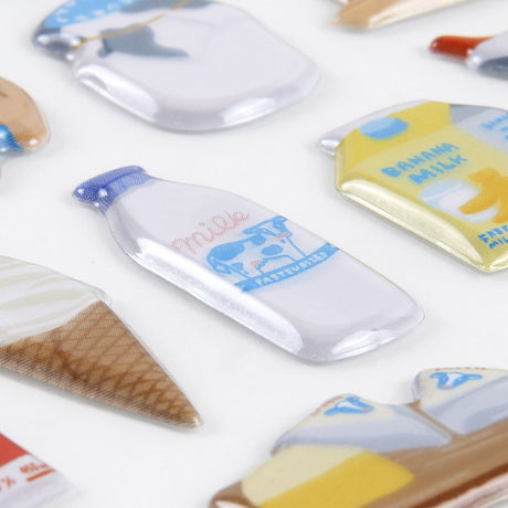 Greeting Life - Puffy stickers - Milk | Scout & Co