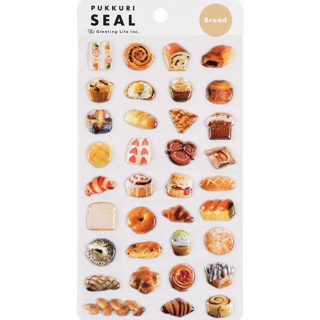 Greeting Life - Puffy stickers - Bread | Scout & Co