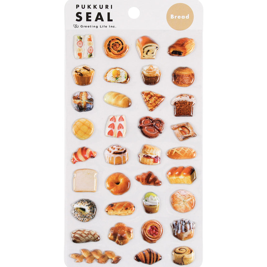 Greeting Life - Puffy stickers - Bread | Scout & Co
