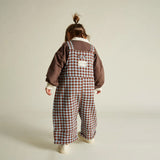 Claude & Co - August Sky gingham dungarees | Scout & Co