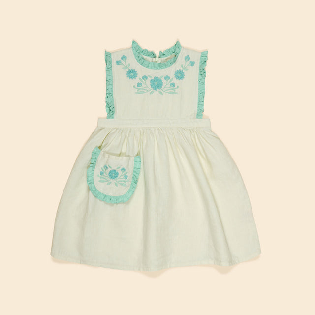 Apolina - Ida dress - Mint cream / Seaglass | Scout & Co