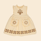 Apolina - Ida quilted dress - Cream | Scout & Co