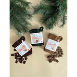 Silly Silas - Teddy warmy cotton tights with braces - Acorn Brown | Scout & Co