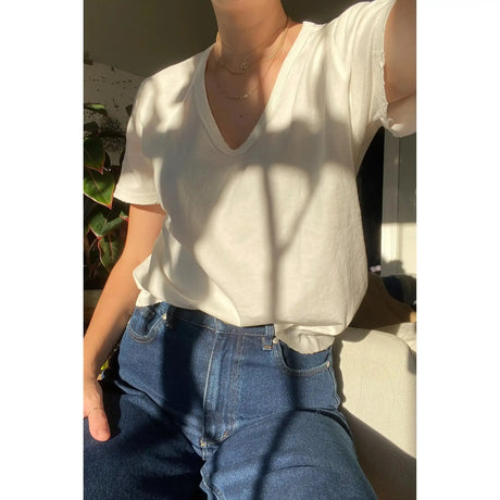 Le Bon Shoppe - La Vie tee - Vintage White | Scout & Co
