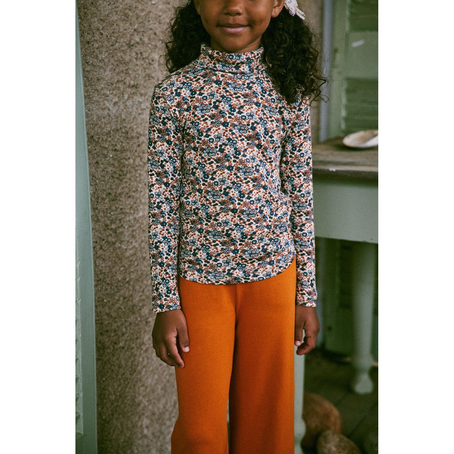 Misha & Puff Turtleneck Top - String Tisbury Garden - UK | Scout & Co