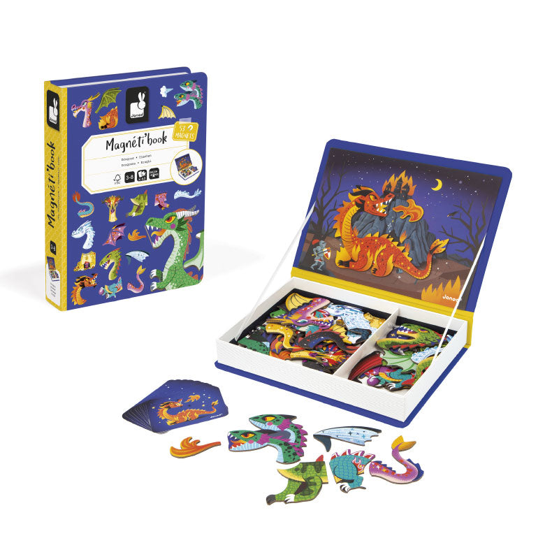 Janod - Magneti' Book - Dragons | Scout & Co