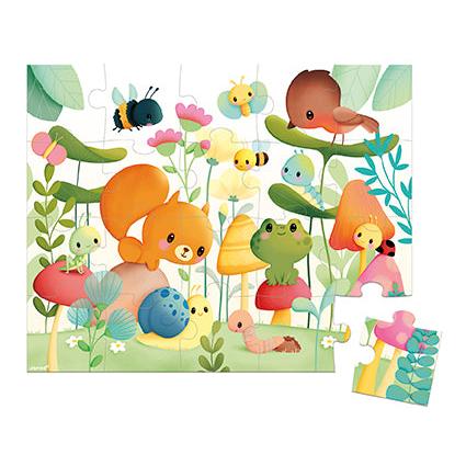 Janod - Garden Friends 20-piece jigsaw puzzle | Scout & Co