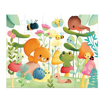 Janod - Garden Friends 20-piece jigsaw puzzle | Scout & Co