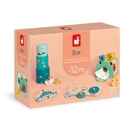 Janod - Toy box for age 12 months | Scout & Co