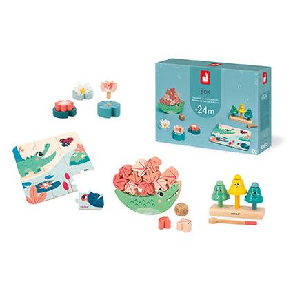 Janod - Toy box for age 24 months / 2 years | Scout & Co