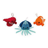 Janod - Seafoam paddlers bath toys - set of 3 | Scout & Co