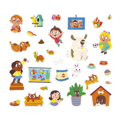 Janod - Magneti' Stories - Pets | Scout & Co