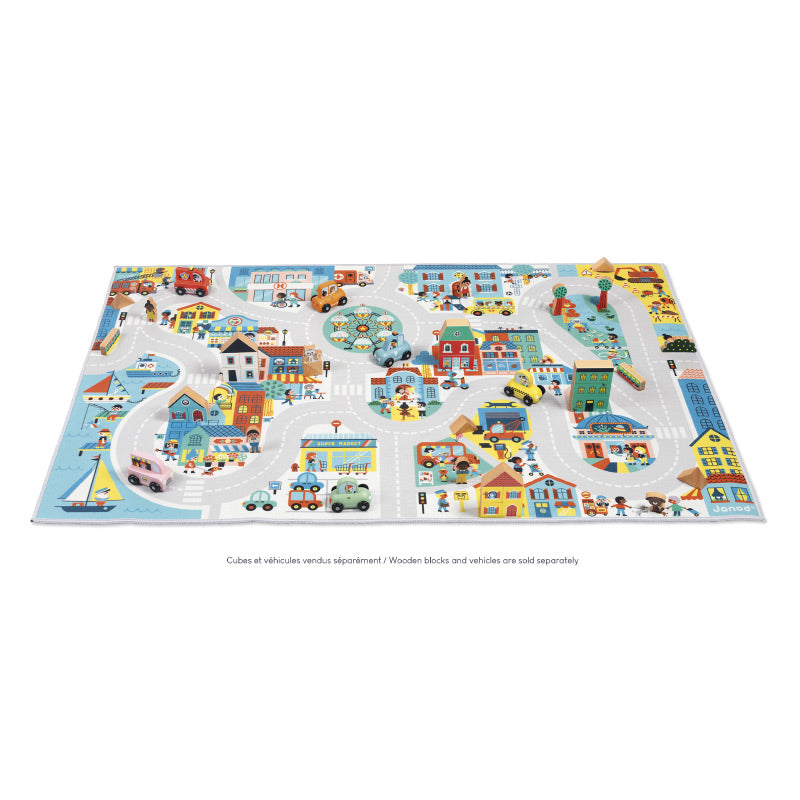 Janod - Cross Roads - City play mat | Scout & Co