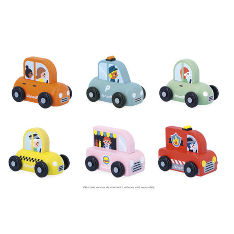 Janod - Cross Roads - City - Green hatchback car | Scout & Co