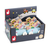 Janod - Cross Roads - Enchanted Kingdom - Prince car wooden toy | Scout & Co