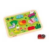 Janod - The Garden chunky wooden puzzle | Scout & Co