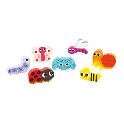 Janod - The Garden chunky wooden puzzle | Scout & Co