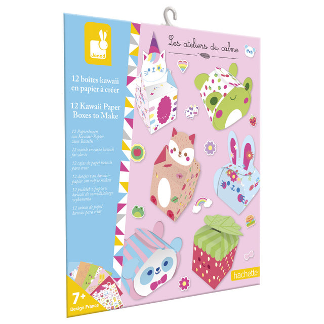 Janod - 12 kawaii paper boxes to make | Scout & Co