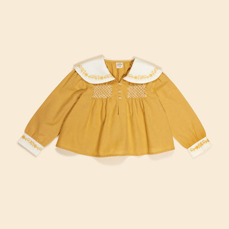 Apolina - June blouse - Honey | Scout & Co