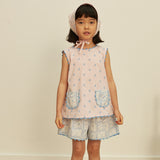 Apolina - Juni top and shorts set - Studio Calico Pink / Floral | Scout & Co